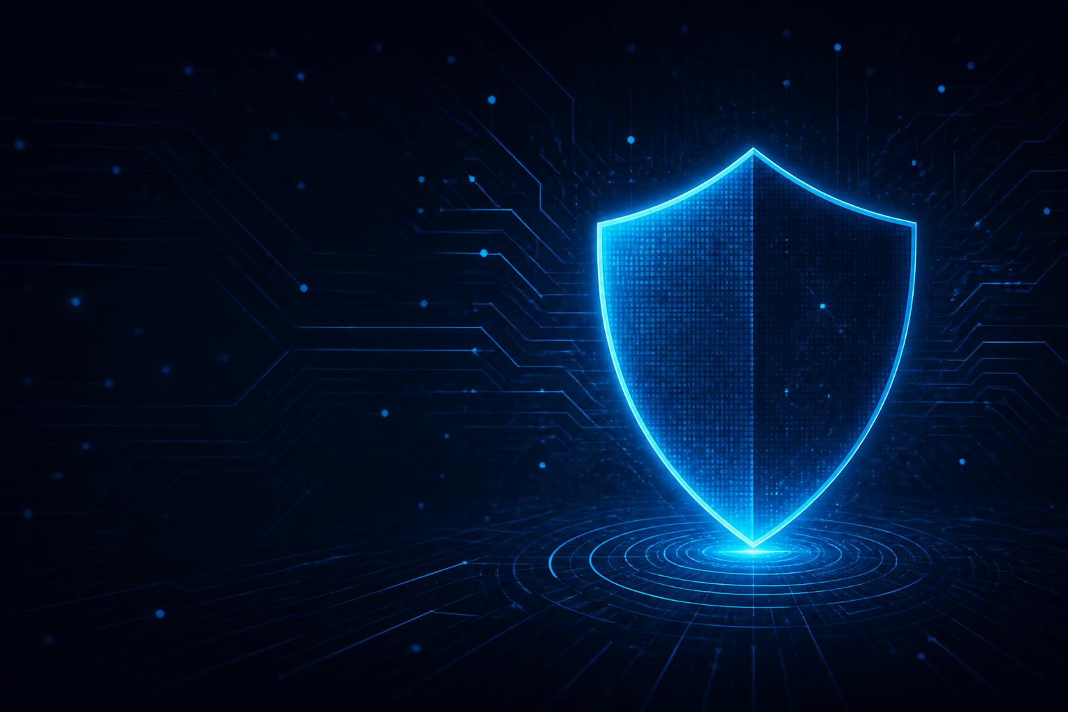 Digital shield protecting a secure network